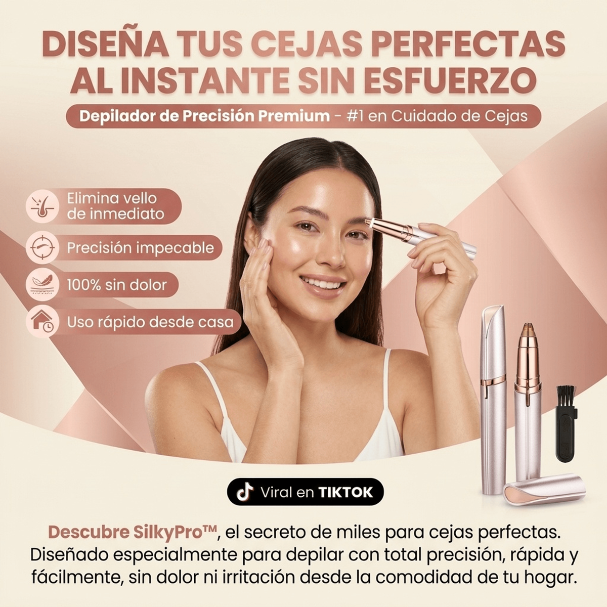 SilkyPro™ Depilador de Cejas
